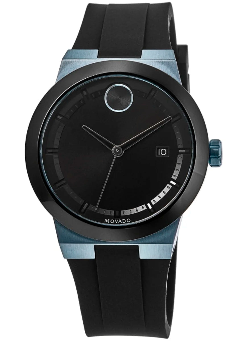  Shop Authentic Movado Bold Fusion Black Dial Black Rubber Strap Watch for Men - 3600626 - Luxxuri
