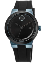  Shop Authentic Movado Bold Fusion Black Dial Black Rubber Strap Watch for Men - 3600626 - Luxxuri