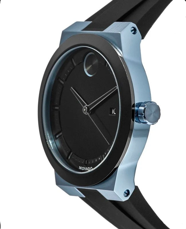  Shop Authentic Movado Bold Fusion Black Dial Black Rubber Strap Watch for Men - 3600626 - Luxxuri