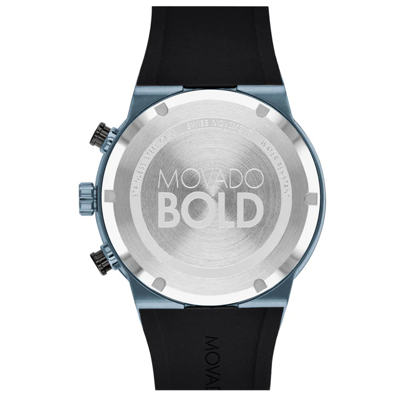  Shop Authentic Movado Bold Fusion Black Dial Black Rubber Strap Watch for Men - 3600626 - Luxxuri