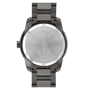  Shop Authentic Movado Bold Verso Grey Dial Grey Steel Strap Watch for Men - 3600860 - Luxxuri