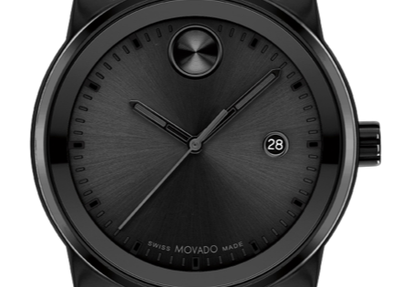  Shop Authentic Movado Bold Verso Black Dial Black Steel Strap Watch for Men - 3600863 - Luxxuri