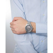  Shop Authentic Maserati Successo Chronograph Silver Dial Silver Steel Strap Watch For Men - R8873621004 - Luxxuri