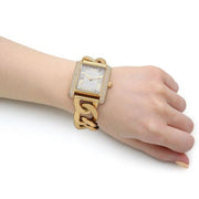  Shop Authentic Michael Kors Emery Three Hand Silver Dial Gold Steel Strap Watch For Women - Mk7300 - Luxxuri