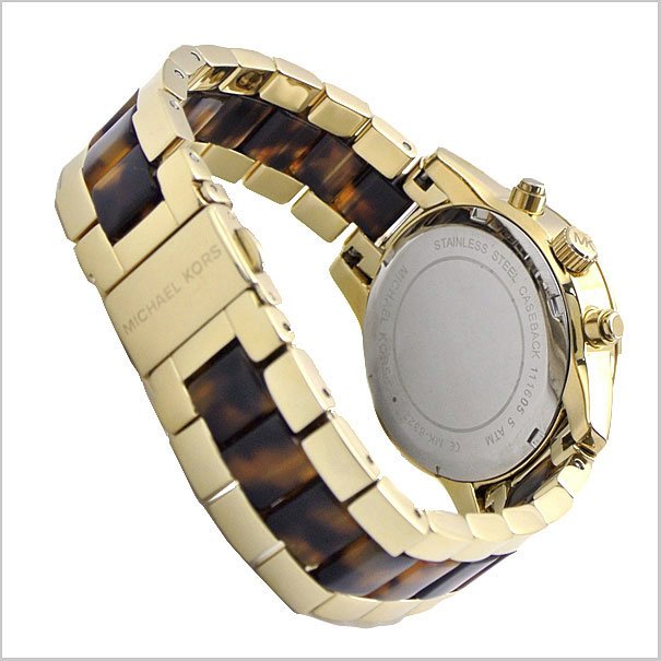  Shop Authentic Michael Kors Ritz Gold Dial Two Tone Steel Strap Watch for Women - MK6322 - Luxxuri