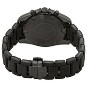  Shop Authentic Emporio Armani Sigma Chronograph Blue Dial Black Silicone Strap Watch For Men - AR6121 - Luxxuri