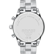  Shop Authentic Movado Heritage Calendoplan Chronograph Blue Dial Silver Steel Strap Watch For Men - 3650124 - Luxxuri