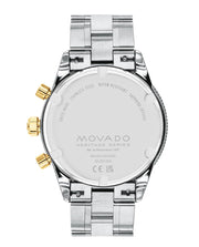  Shop Authentic Movado Heritage Calendoplan Chronograph Blue Dial Two Tone Steel Strap Watch For Men - 3650126 - Luxxuri