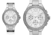  Shop Authentic Michael Kors Camille Silver Dial Silver Steel Strap Watch for Women - MK5634 - Luxxuri
