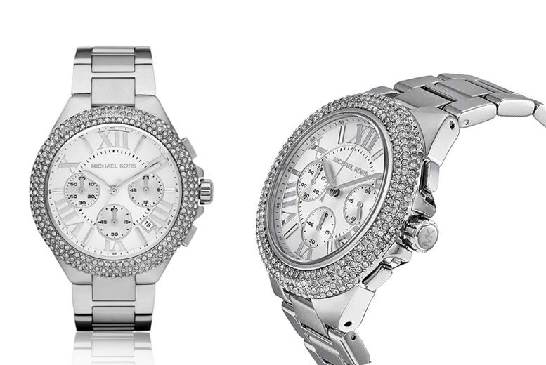  Shop Authentic Michael Kors Camille Silver Dial Silver Steel Strap Watch for Women - MK5634 - Luxxuri