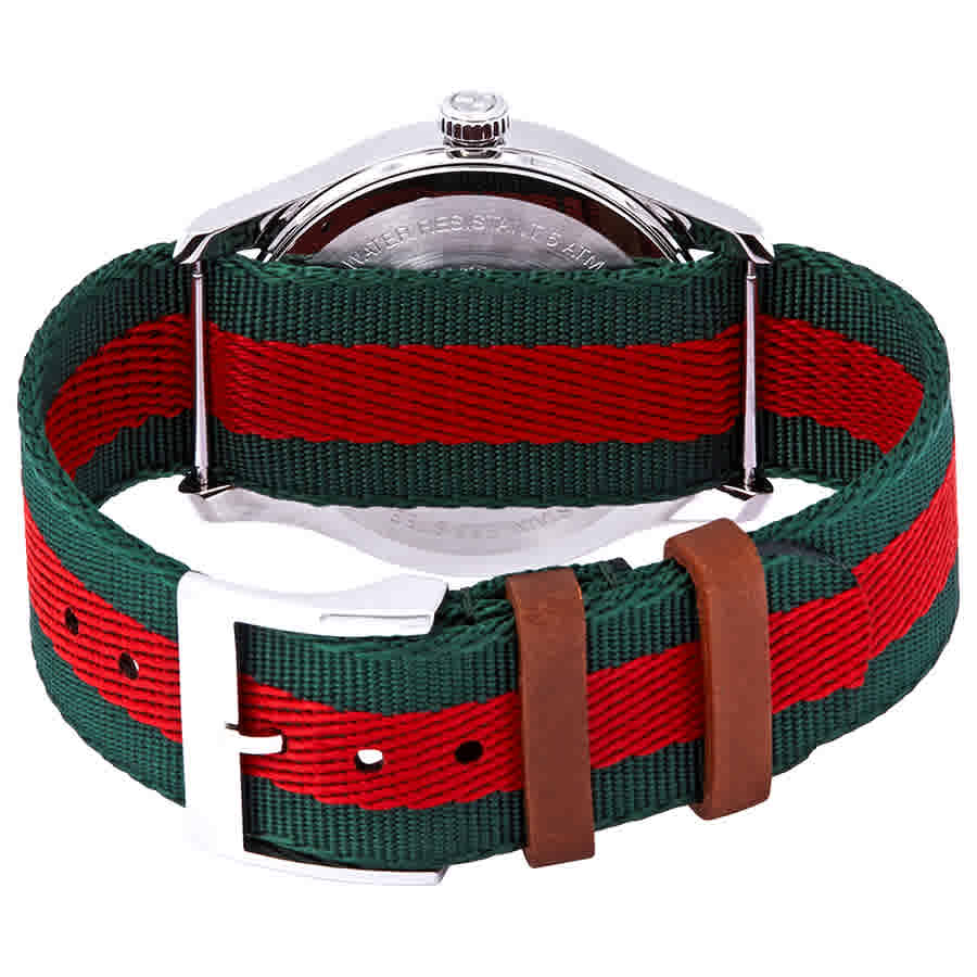  Shop Authentic Gucci Le Marche des Merveilles Red & Green Dial Red & Green Nylon Strap Unisex Watch - YA1264060 - Luxxuri