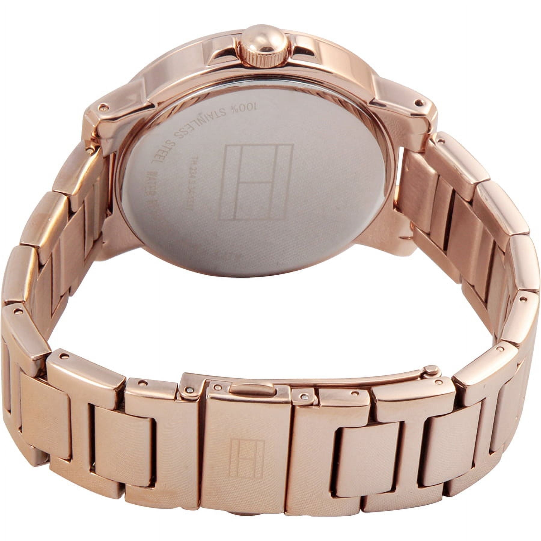  Shop Authentic Tommy Hilfiger Bella Rose Gold Dial Rose Gold Steel Strap Watch for Women - 1781396 - Luxxuri