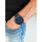  Shop Authentic Tommy Hilfiger Decker Chronograph Blue Dial Blue Steel Strap Watch for Men - 1791560 - Luxxuri