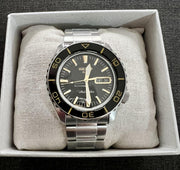  Shop Authentic Seiko 5 Sport Automatic SKX Series Black Dial Silver Steel Strap Watch for Men - SRPK99K1 - Luxxuri