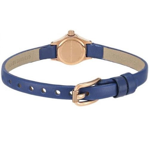  Shop Authentic Marc Jacobs Blade Blue Dial Blue Leather Strap Watch for Women - MBM8641 - Luxxuri