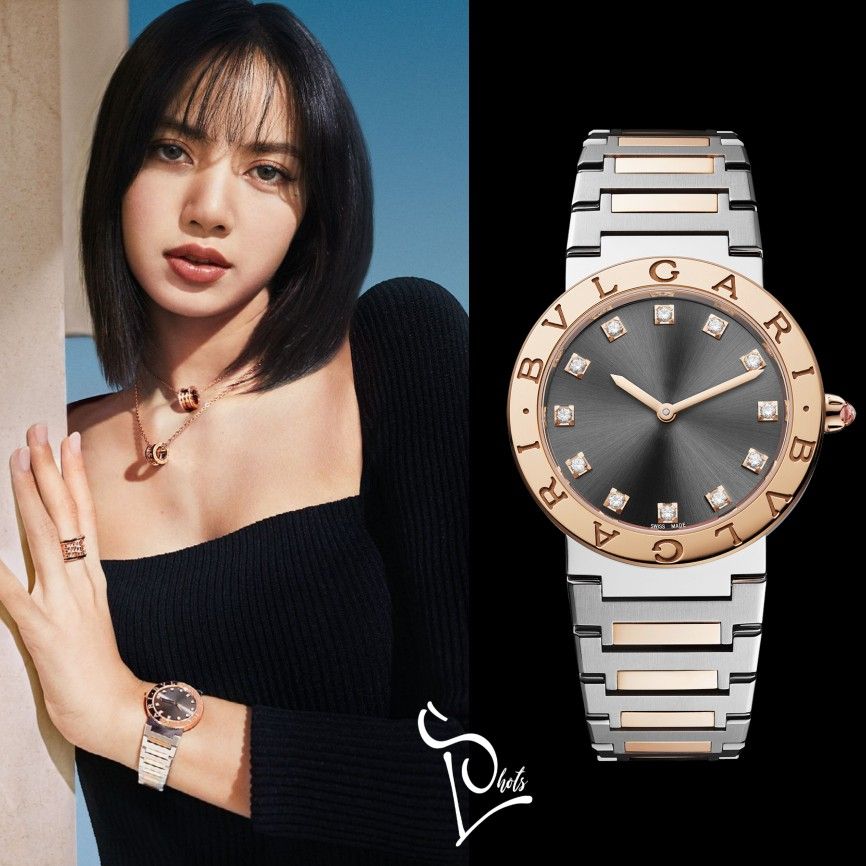  Shop Authentic Bvlgari Lady Quartz Diamonds Grey Dial Two Tone Steel Strap Watch for Women - BVLGARI103067 - Luxxuri