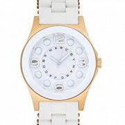  Shop Authentic Marc Jacobs Pelly White Dial White Silicone Strap Watch for Women - MBM2526 - Luxxuri