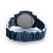  Shop Authentic Michael Kors Brecken Chronograph Quartz Blue Dial Blue Steel Strap Watch For Men - MK6361 - Luxxuri