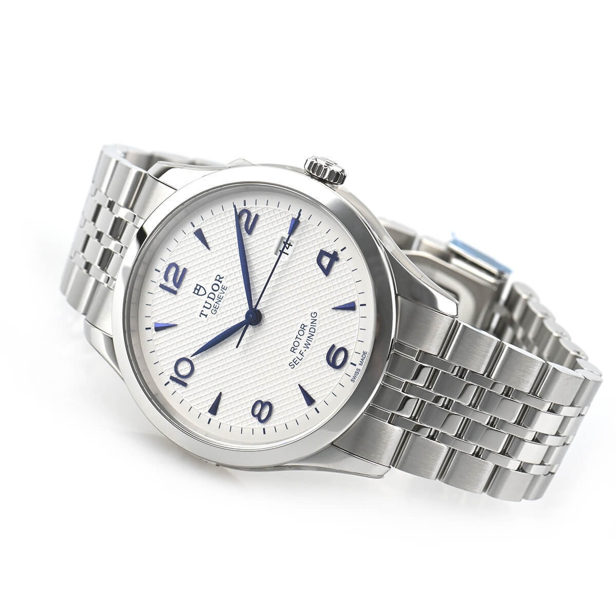 Shop Authentic Tudor 1926 Automatic White Dial Silver Steel Strap Watch for Men - M91650-0005 - Luxxuri