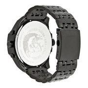  Shop Authentic Diesel Uber Chief Chronograph Red Dial Black Steel Strap Watch For Men - DZ7373 - Luxxuri