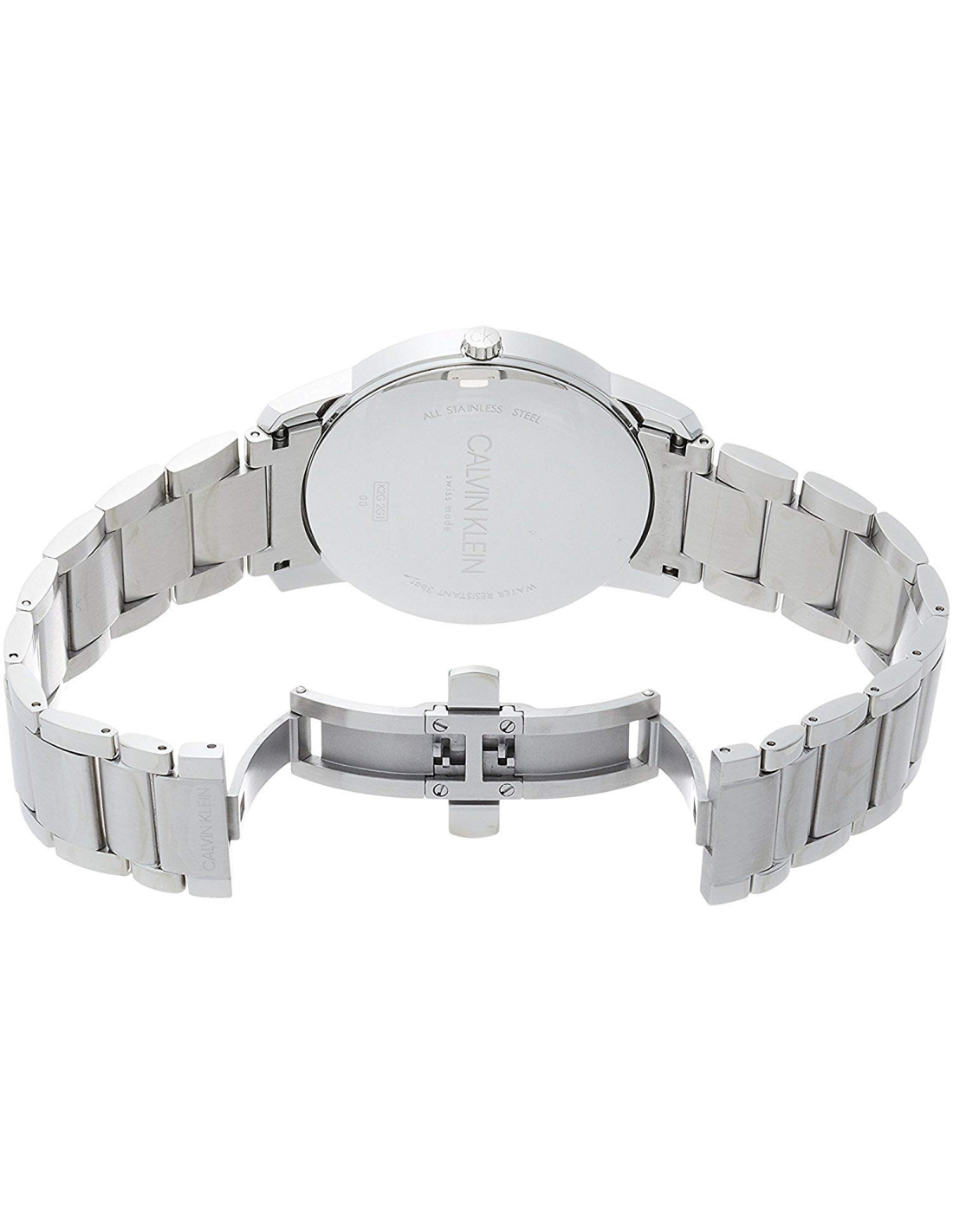 Shop Authentic Calvin Klein City Blue Dial Silver Steel Strap Watch for Men - K2G2G14N - Luxxuri