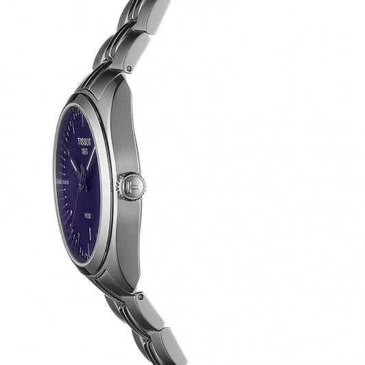  Shop Authentic Tissot PR 100 Sport Chic 39mm Blue Dial Watch For Men - T101.410.11.041.00 - Luxxuri