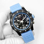  Shop Authentic Breitling Endurance Pro Black Dial Light Blue Rubber Strap Watch for Men - X82310281B1S1 - Luxxuri