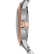  Shop Authentic Marc Jacobs Amy Silver Dial Two Tone Steel Strap Watch for Women - MBM3194 - Luxxuri