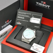  Shop Authentic Tissot PRX Powermatic 80 Automatic Mint Green Dial Silver Steel Strap Watch for Men - T137.407.11.091.01 - Luxxuri
