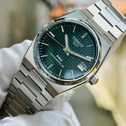  Shop Authentic Tissot PRX Powermatic 80 Green Dial Silver Steel Strap Watch for Men - T137.207.11.091.00 - Luxxuri