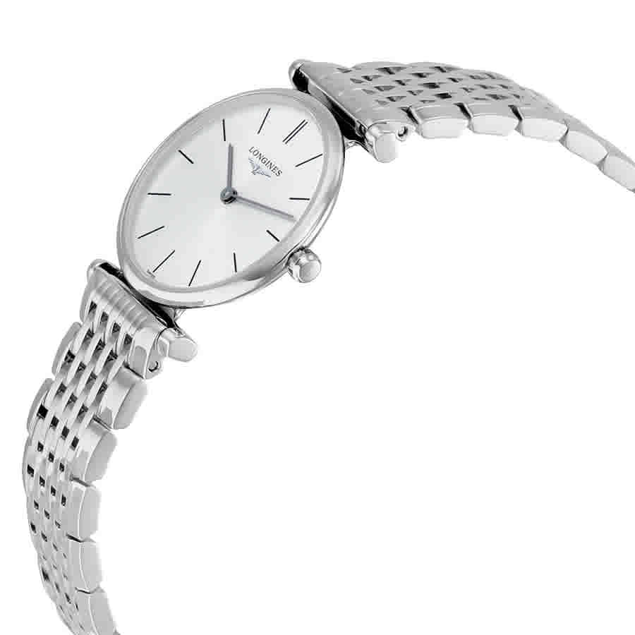  Shop Authentic Longines La Grande Classique De Longines Silver Dial Silver Mesh Bracelet Watch for Women - L4.209.4.72.6 - Luxxuri