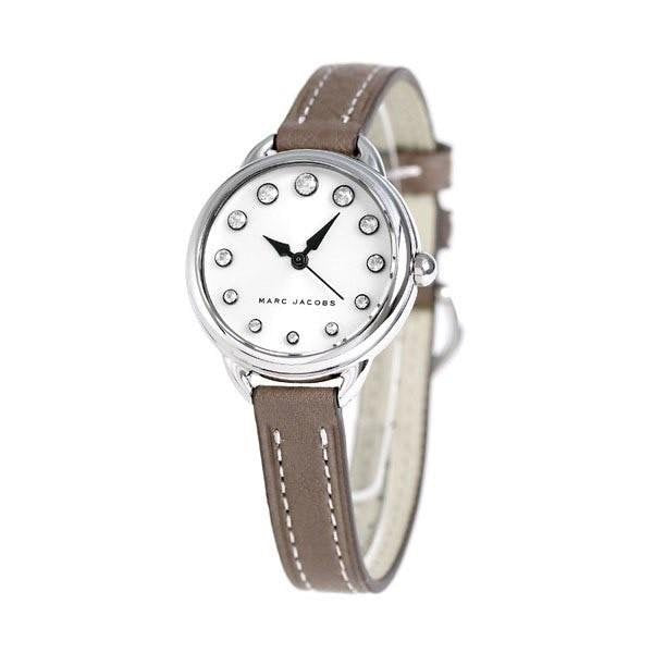  Shop Authentic Marc Jacobs Betty White Dial Brown Leather Strap Watch for Women - MJ1480 - Luxxuri
