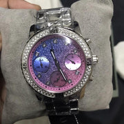  Shop Authentic Guess Confetti Multicolored Dial Silver Steel Strap Watch For Women - W0774L1 - Luxxuri