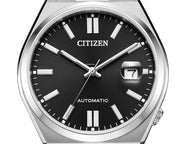  Shop Authentic Citizen Tsuyosa Automatic Black Dial Silver Steel Strap Watch For Men - NJ0150-81E - Luxxuri