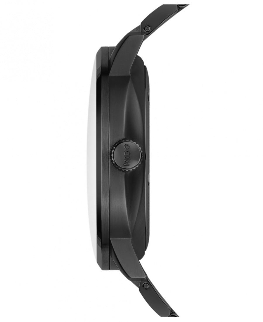  Shop Authentic Mido Commander II Automatic Gradient Black Dial Black Steel Strap Watch For Men - M021.407.33.411.00 - Luxxuri