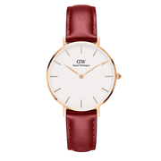  Shop Authentic Daniel Wellington Classic Suffolk White Dial Brown Leather Strap Watch For Men - DW00100122 - Luxxuri