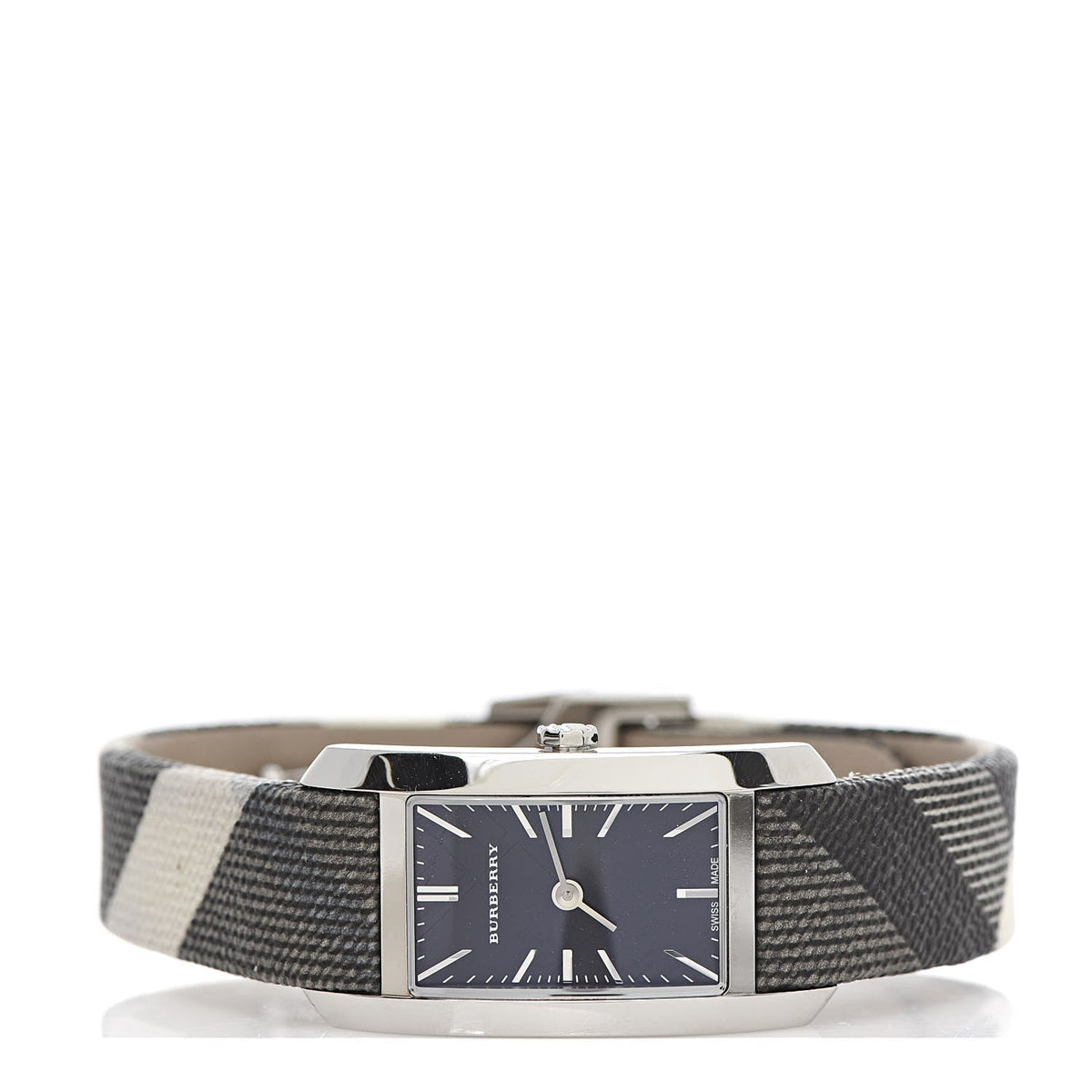  Shop Authentic Burberry The Pioneer Black Dial Leather Strap Watch for Women - BU9505 - Luxxuri