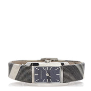  Shop Authentic Burberry The Pioneer Black Dial Leather Strap Watch for Women - BU9505 - Luxxuri