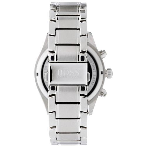  Shop Authentic Hugo Boss Grand Prix Black Dial Silver Steel Strap Watch for Men - 1513477 - Luxxuri