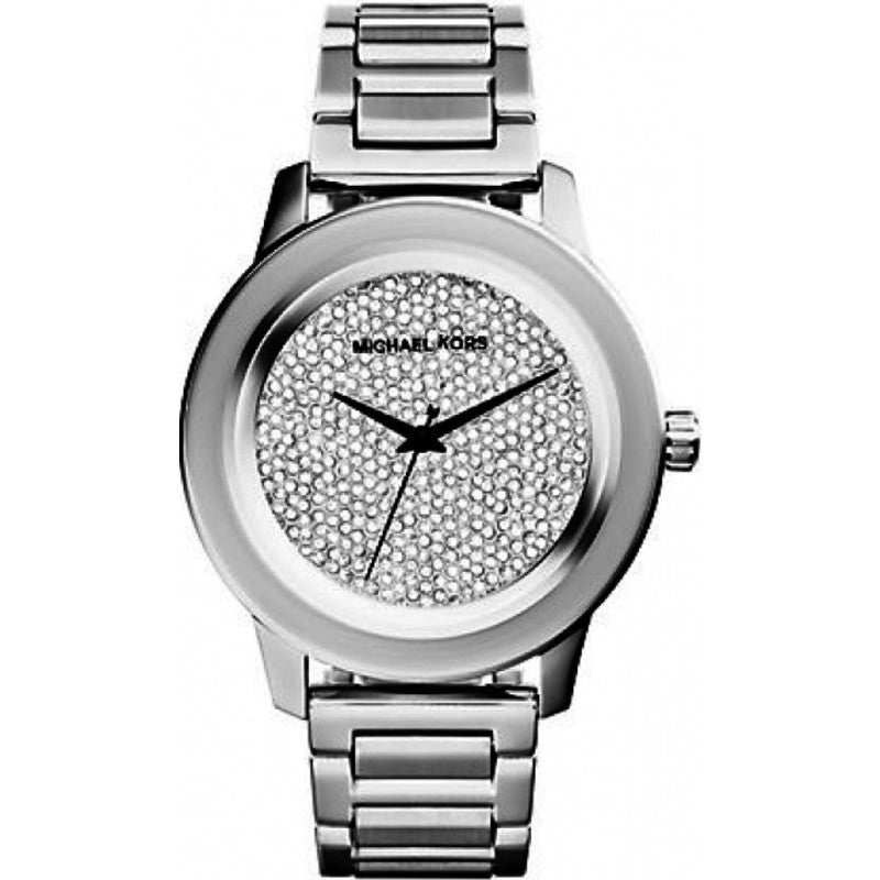  Shop Authentic Michael Kors Kinley Diamond Pave Silver Dial Silver Steel Strap Watch for Women - MK5996 - Luxxuri