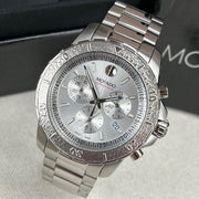  Shop Authentic Movado Series 800 Chronograph Silver Dial Silver Steel Strap Watch For Men - 2600111 - Luxxuri