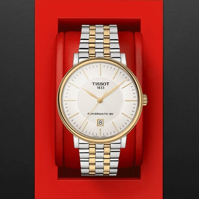  Shop Authentic Tissot Carson Premium Powermatic 80 White Dial Two Tone Steel Strap Watch For Men - T122.407.22.031.00 - Luxxuri