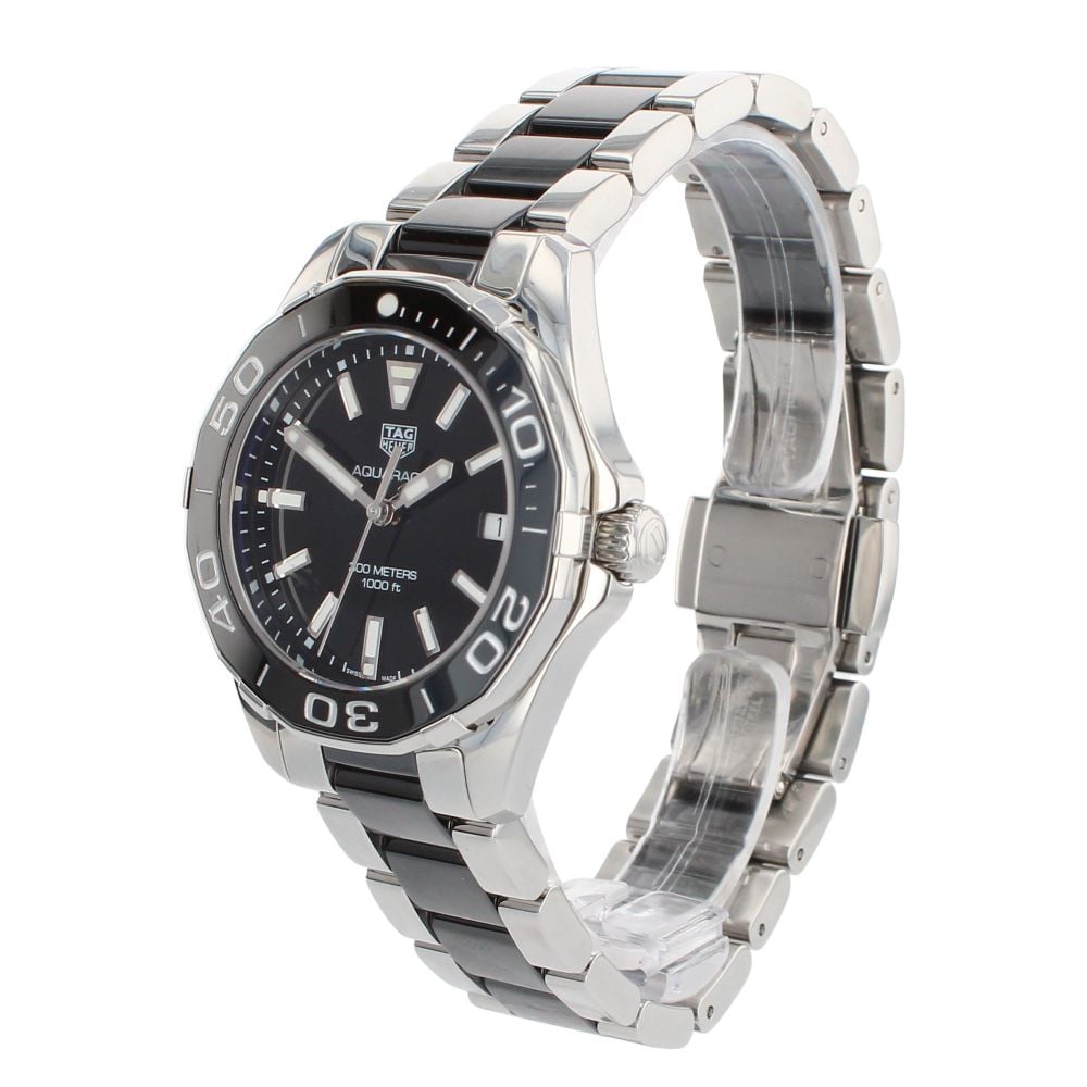  Shop Authentic Tag Heuer Aquaracer Black Dial Watch for Men - WAY131A.BA0913 - Luxxuri
