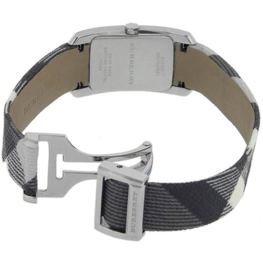  Shop Authentic Burberry The Pioneer Black Dial Leather Strap Watch for Women - BU9505 - Luxxuri