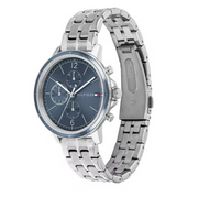  Shop Authentic Tommy Hilfiger Casual Quartz Blue Dial Silver Steel Strap Watch For Women - 1782188 - Luxxuri