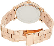  Shop Authentic Michael Kors Noire Black Dial Rose Gold Steel Strap Watch for Women - MK3585 - Luxxuri