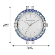  Shop Authentic Michael Kors Darci Quartz White Dial Silver Steel Strap Watch For Women - MK4516 - Luxxuri