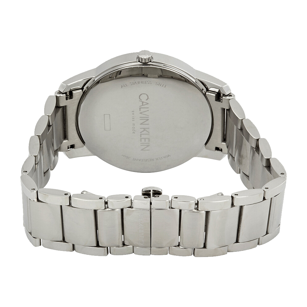  Shop Authentic Calvin Klein City Quartz White Dial Silver Steel Strap Watch for Men - K2G2G1Z6 - Luxxuri