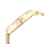  Shop Authentic Guess Cosmo Diamonds Gold Dial Gold Steel Strap Watch For Women - GW0033L2 - Luxxuri