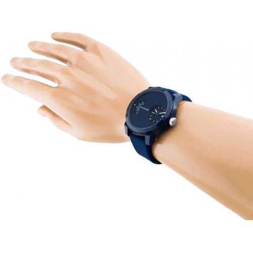  Shop Authentic Tommy Hilfiger Denim Blue Dial Blue Rubber Strap Watch for Men - 1791556 - Luxxuri